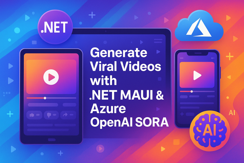 Creando videos virales con SORA y .NET MAUI